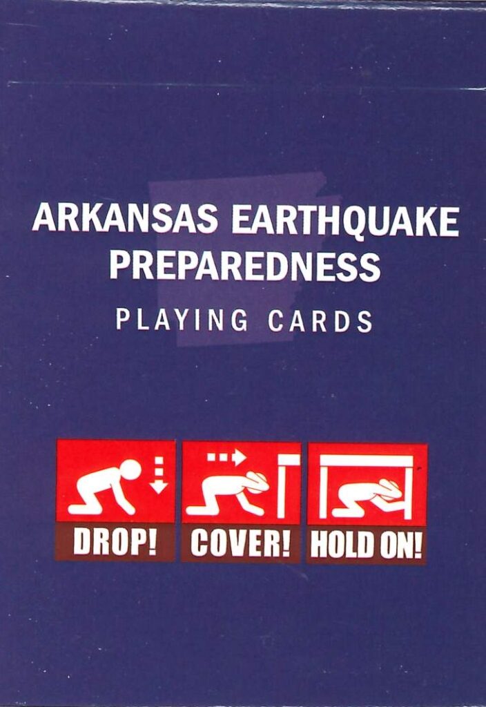 Earthquake Preparedness Playing Cards